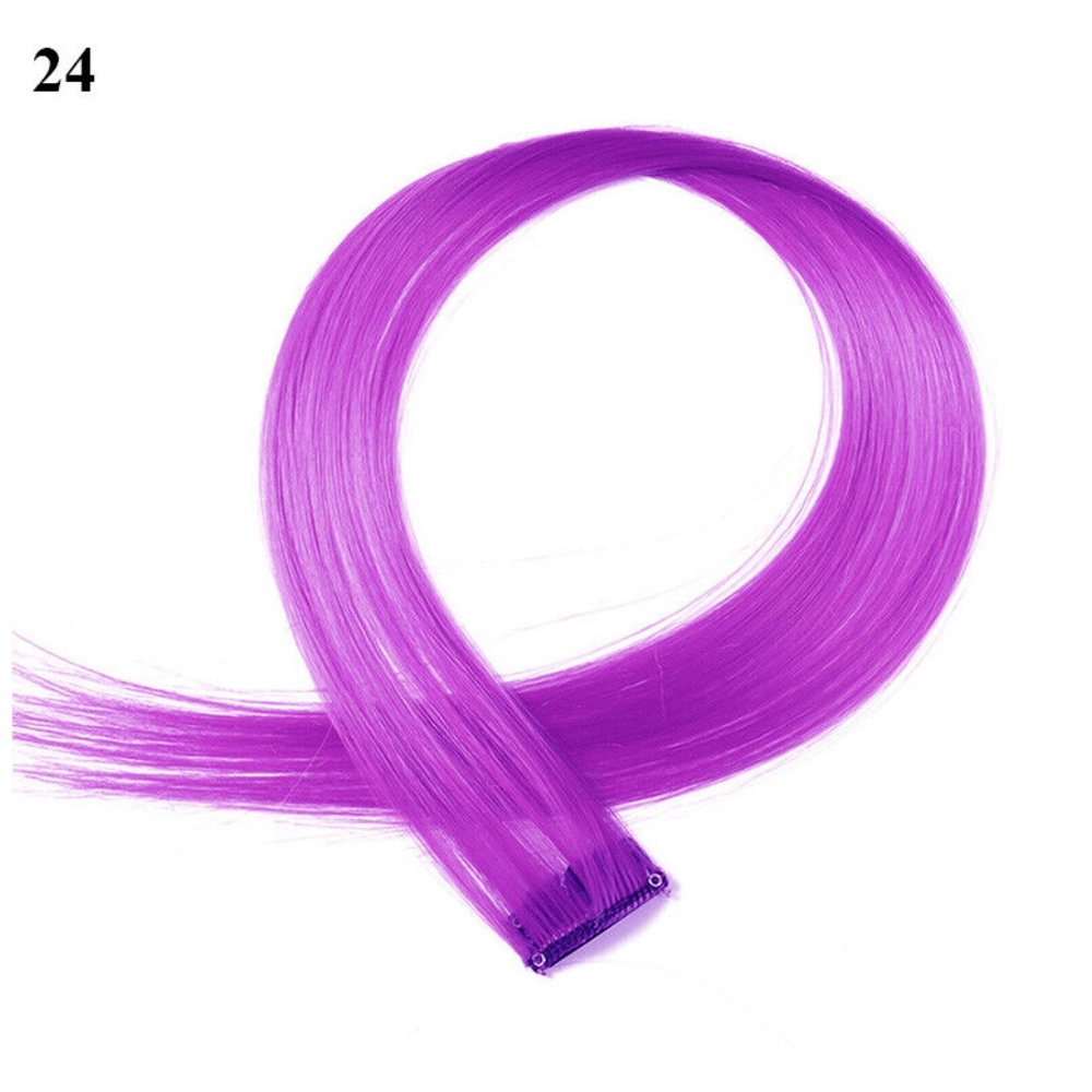 4 pack Purple Hair Extensions